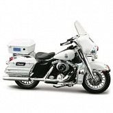 Масштабная модель мотоцикла Maisto 1:24 Harley-Davidson 2004 FLHTPI Electra Glide Police (35094) white