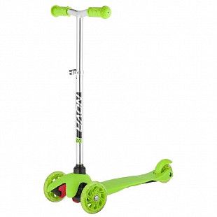 Самокат-кикборд Novatrack Disco-kids Basic 120H.DISCOKIDS.GN20 green