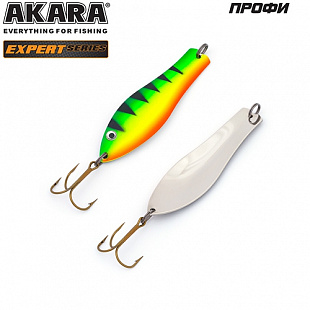 Блесна колеблющаяся Akara Expert Профи 80 мм 6/SIL BL-PR80-10-6/SIL