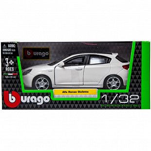 Коллекционная машина Bburago 1:32 Alfa Romeo Giulietta (18-43030) white