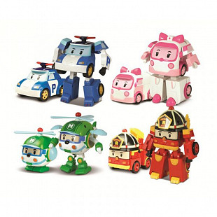 Игрушка Robocar Poli Поли трансформер 10 см 83171
