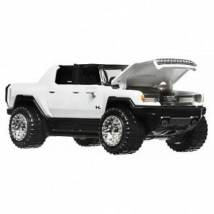 Машинка Hot Wheels 1:43 Pullbacks GMC Hummer EV (HPR70 HPT04 HWH41)