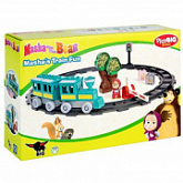 Конструктор Big Маша и Медведь, Железная дорога, 32 дет 800057095