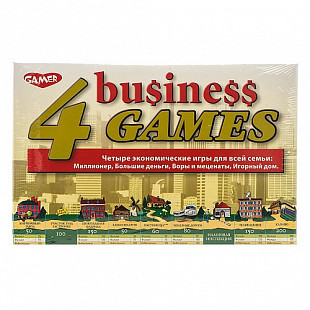 Детская настольная игра Dream Makers 4 экономические игры 8004