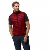 Жилет мужский Jack Wolfskin Jwp Vest M dark lacquer red