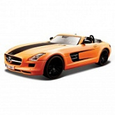 Масштабная модель автомобиля Maisto 1:24 Мерседес Бенц SLS AMG (31370) orange/black
