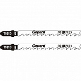 Пилка лобзиковая по дереву Gepard (2 штуки) GP0640-10
