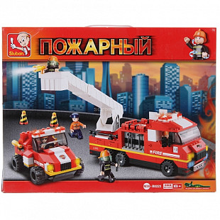 Конструктор Sluban Пожарные машины M38-B0223