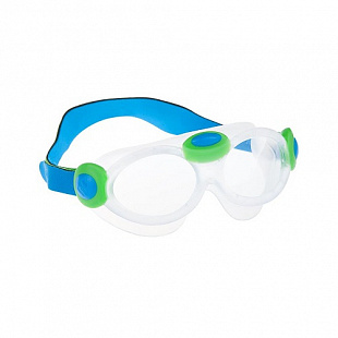 Очки для плавания детские Mad Wave Kids Bubble Mask blue