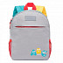 Рюкзак школьный GRIZZLY RK-077-2 /1 light grey