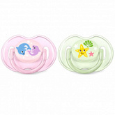 Пустышка силиконовая Philips Avent Животный мир 2 шт SCF169/36