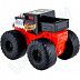 Машинка Hot Wheels Монстр трак Roarin' Wreckers Bone Shaker (HDX60 HDX61)