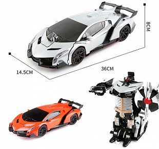 Радиоуправляемый робот-трансформер MZ Lamborghini Veneno 1:14 2319X