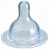 Соска Canpol babies Силиконовая Круглая для бутылочки с широким горлышком Быстрый поток 12+ 21/722