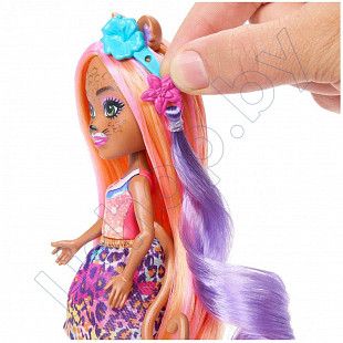 Игровой набор Enchantimals Гламурные прически Гепарда Чериш (HNV30)
