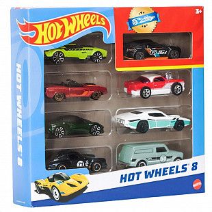 Набор машинок Hot Wheels 8 шт. (HPV78 №3)