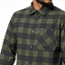 Рубашка мужская Jack Wolfskin Red River Shirt woodland green checks