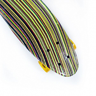 Penny board (пенни борд) Explore Launcher 22'' Striped Green