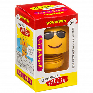 Игрушка Bondibon Чудики Танцующий на пружинке Эмодзи-крутой ВВ4137