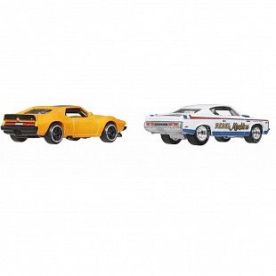 Машинка Hot Wheels 2025 Premium 2 шт. 71 AMC Javelin + AMC Rebel Machine (HBL96 JBL06)