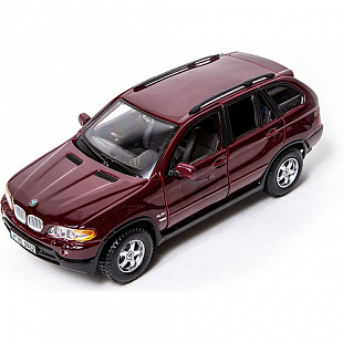 Коллекционная машина Bburago 1:24 BMW X5 (18-22001) red