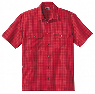 Рубашка мужская Jack Wolfskin Tumbleweed red