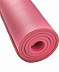 Гимнастический коврик для йоги, фитнеса Starfit FM-301 NBR red (183x58x1,2)