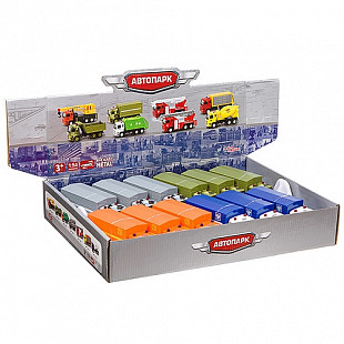 Набор металлических инерционных машин Play Smart Автопарк 4 вида А86994