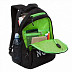 Городской рюкзак GRIZZLY RU-030-2 /2 black/light green