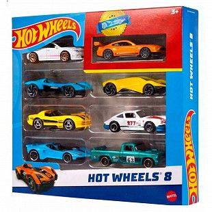 Набор машинок Hot Wheels 8 шт. (HPV78 №1)