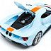 Машинка Maisto 1:18 2017 Ford GT (31384) blue/orange