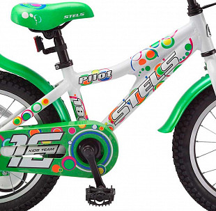 Велосипед Stels Pilot 180 ALU 16" (2018) white/green