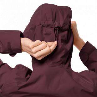 Куртка женская Jack Wolfskin Norrland 3In1 W fall red