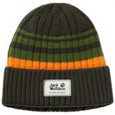 Шапка детская Jack Wolfskin Knit Cap Kids antique green