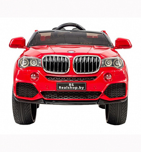 Детский электромобиль RS BMW X5 red (Встроенный планшет MP4)