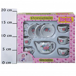 Набор посуды Shenzhen Toys Tea Service 528-D50/51/52/55 pink