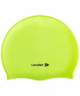 Шапочка для плавания LongSail силикон green