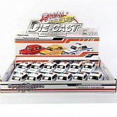 Набор Shantou Gepai инерционных металлических машин ДПС 611BD (12 шт)