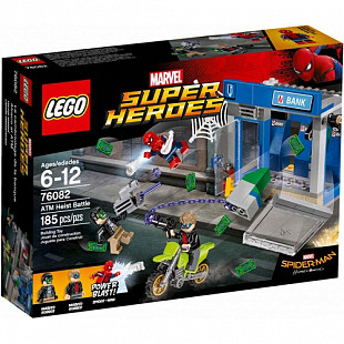 Конструктор LEGO Человек-паук: Ограбление банкомата 76082