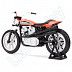 Мотоцикл Maisto 1:18 Harley Davidson 1972 XR750 Racing Bike (31360)