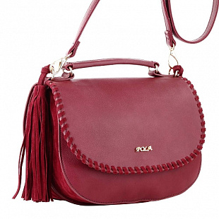 Женская сумка Pola 4414 burgundy