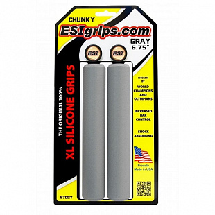 Грипсы ESI Chunky XL 6,75" 67CGY Grey