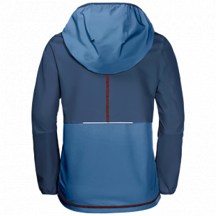 Куртка детская Jack Wolfskin Turbulence Boys ocean wave