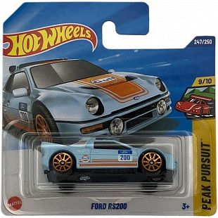 Машинка Hot Wheels Базовой коллекции Ford RS200 247/250 (5785 JBB49) mainline 2025