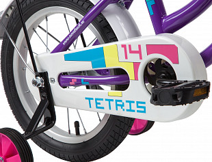 Велосипед Novatrack Tetris 14" (2020) 141TETRIS.VL20 purple