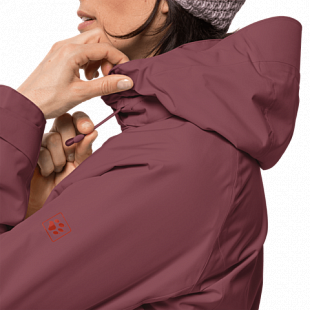 Куртка женская Jack Wolfskin Iceland Voyage 3In1 Women fall red