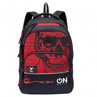 Рюкзак для мальчика GRIZZLY RU-931-2 black/red