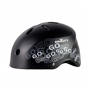 Шлем для роликовых коньков Maxcity Roller Logo Black
