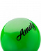 Мяч для художественной гимнастики Amely AGB-101 19 см green