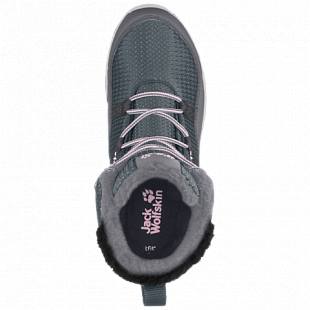 Ботинки детские Jack Wolfskin Polar Wolf Texapore High K pebble grey / off-white